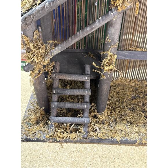 VTG Traditions Porcelain Nativity Set w/ Stable 11pc - Missing Shepherd - Picture 10 of 13